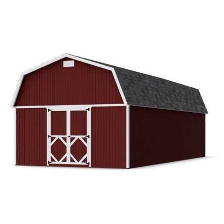 Little Cottage Co. 14x30 Classic Gambrel Large Barn Shed Kit (14x30 CGLB-PC)