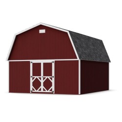 Little Cottage Co. 16x1 Classic Gambrel Large Barn Shed Kit (16x18 CGLB-PC)