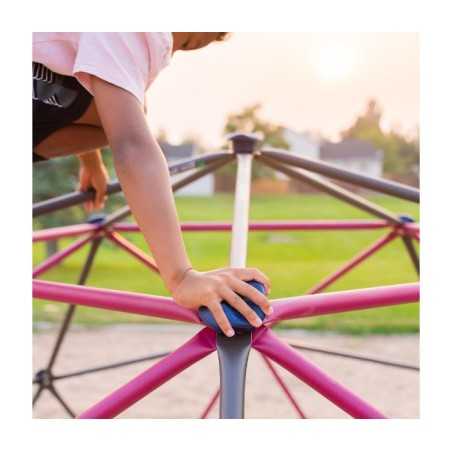 Lifetime 66-Inch Climbing Dome - Cherry & Brown (91088)