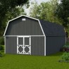 Little Cottage Co. 16x28 Classic Gambrel Large Barn Shed Kit (16x28 CGLB-PC)