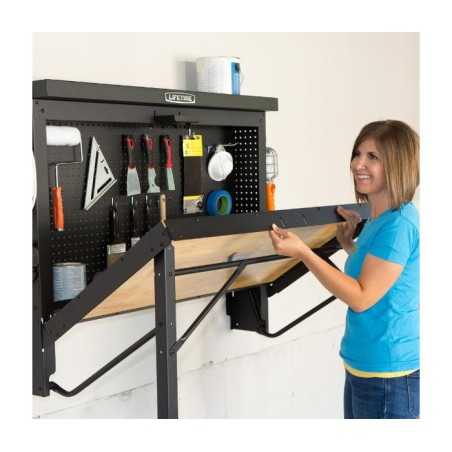 Lifetime Wall-Mounted Work Table (80421)