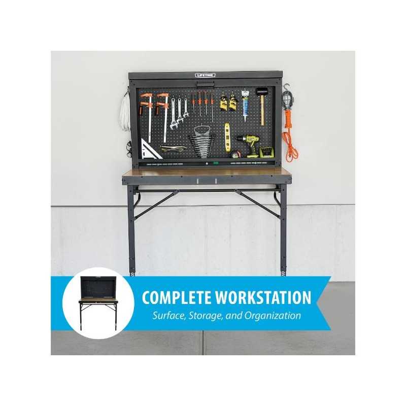 Lifetime Wall-Mounted Work Table (80421)