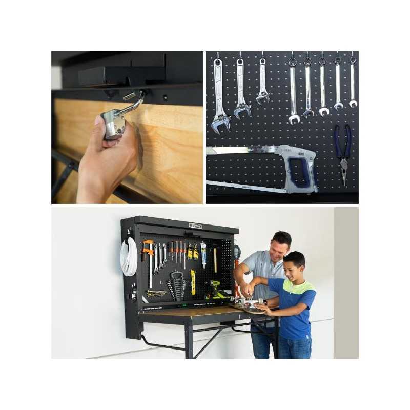 Lifetime Wall-Mounted Work Table (80421)