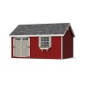 Little Cottage Co. Colonial Pinehurst 12x16 Wood Storage Shed Kit (12x16 PCGS-PC)