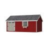 Little Cottage Co. Colonial Pinehurst 12x20 Wood Storage Shed Kit (12x20 PCGS-PC)