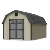 Little Cottage Co. Colonial Greenfield 10x16 Wood Barn Shed Kit (10x16 GCGS-PC)