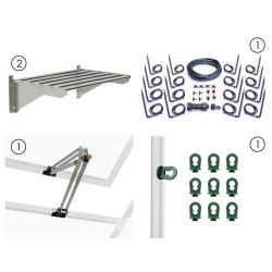 Palram Canopia Greenhouse Accessories Bundle (HGK105)