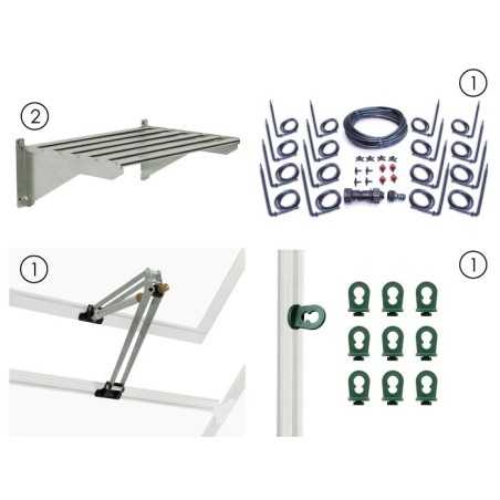 Palram Canopia Greenhouse Accessories Bundle (HGK105)