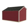 Best Barns Sophisticated Salt Box 8x12 Pre-cut Wood Shed Kit - Offset Eave Door (SBOXDE12)