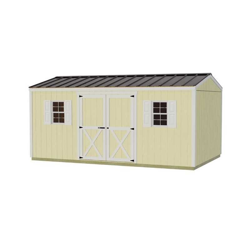 Best Barns Handmade Haven 16x10 Pre-Cut Shed Kit - Centered Eave Door (HHAVDE16)