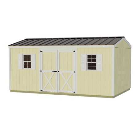 Best Barns Handmade Haven 16x10 Pre-Cut Shed Kit - Centered Eave Door (HHAVDE16)