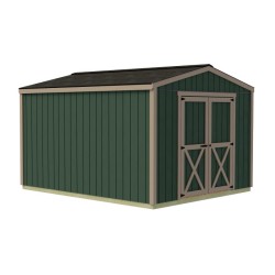 Best Barns Handmade Haven 10x16 Pre-Cut Shed Kit - Centered Gable Door (HHAVDG16)