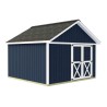 Best Barns Backyard Basecamp 12x12 Pre-Cut Shed Kit - Offset Gable Door (BBASDG12O)