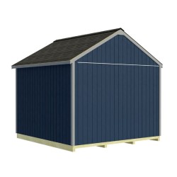 Best Barns Backyard Basecamp 12x12 Pre-Cut Shed Kit - Sliding Doors (BBASSD12)