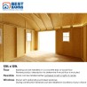 Best Barns Backyard Basecamp 12x12 Pre-Cut Shed Kit - Dual Entry (BBASSG12)