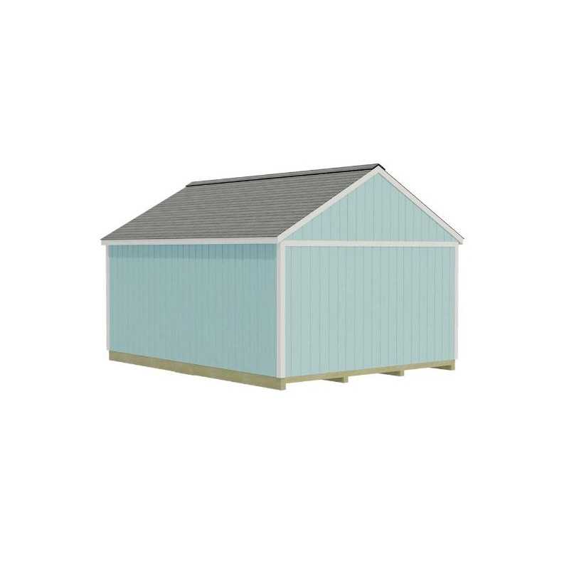Best Barns Crafter's Connection 12x16 Pre-Cut Shed- Centered Gable Door (CCONDG16C)