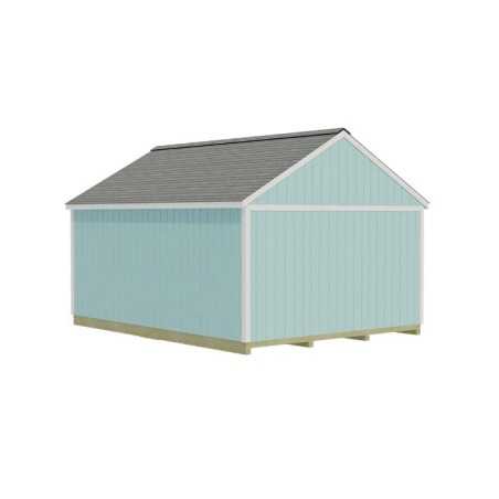 Best Barns Crafter's Connection 12x16 Pre-Cut Shed- Centered Gable Door (CCONDG16C)
