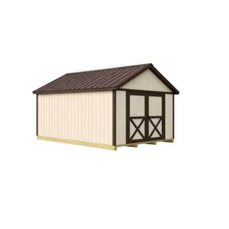 Best Barns Crafter's Connection 12x16 Pre-Cut Shed- Centered Gable Door (CCONDG16C)