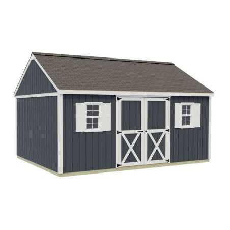 Best Barns Crafter's Connection 12x16 Standard Pre-Cut Storage Sheds - Door on Eave (CCONDE16C)