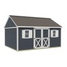 Best Barns Crafter's Connection 12x16 Standard Pre-Cut Storage Sheds - Door on Eave (CCONDE16C)