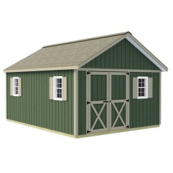 Best Barns Crafter's Connection 12x16 Pre-Cut Shed- Offset Gable Door (CCONDG16O)