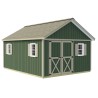 Best Barns Crafter's Connection 12x16 Pre-Cut Shed- Offset Gable Door (CCONDG16O)