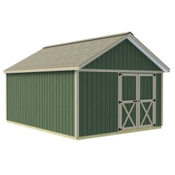 Best Barns Crafter's Connection 12x16 Pre-Cut Shed- Offset Gable Door (CCONDG16O)