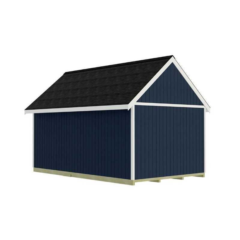 Best Barns Planner's Paradise 12x24 Pre-Cut Shed Kit - Transom Doors (PPARTD24)