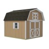 Best Barns Craftsman's Cove 10x12 Pre-Cut Barn Kit- Centered Gable Door (CCOVDG12)