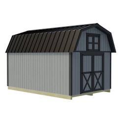 Best Barns Craftsman's Cove 10x16 Pre-Cut Barn Kit- Centered Gable Door (CCOVDG16)