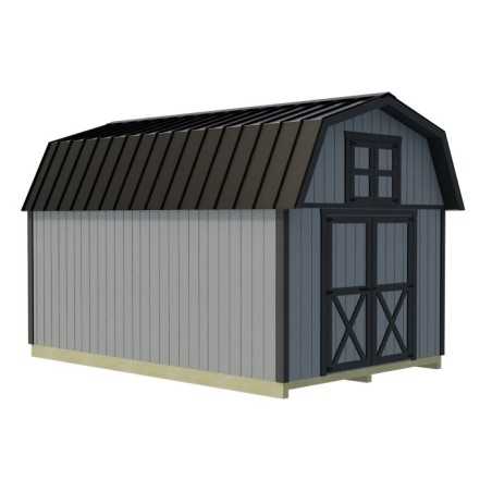 Best Barns Craftsman's Cove 10x16 Pre-Cut Barn Kit- Centered Gable Door (CCOVDG16)