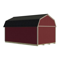 Best Barns Handcrafted Homestead 12x16 Pre-cut Barn Kit w/ Split Loft & Center Door (HHOMDG16CLF)