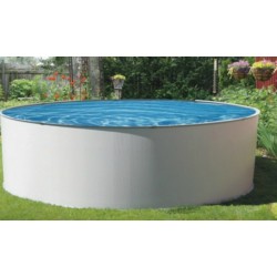 Presto 12x52 Deep Metal Wall Above-Ground Pool Packages - Round NB2012