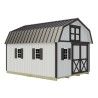 Best Barns Handcrafted Homestead 12x16 Pre-cut Barn Kit w/ Split Loft & Offset Door (HHOMDG16OLF)