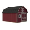 Best Barns Handcrafted Homestead 12x16 Pre-cut Barn Kit w/ Split Loft & Offset Door (HHOMDG16OLF)