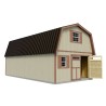 Best Barns Handcrafted Homestead 16x24 Pre-cut XL Barn w/ Full Loft & Transom Doors (HHOMTD24)