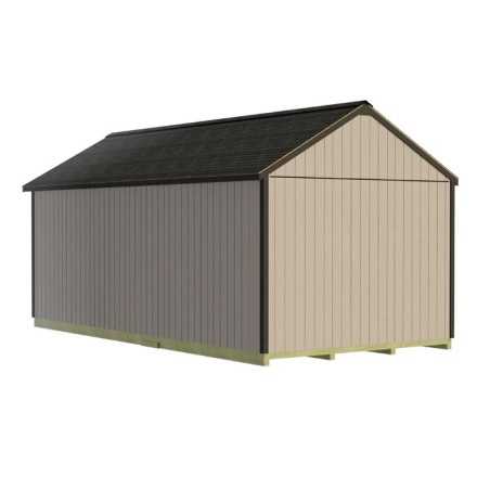 Best Barns Tailored Titan 12x20 Premium Pre-Cut Garage Kit - 6/12 Roof (TTITND20)