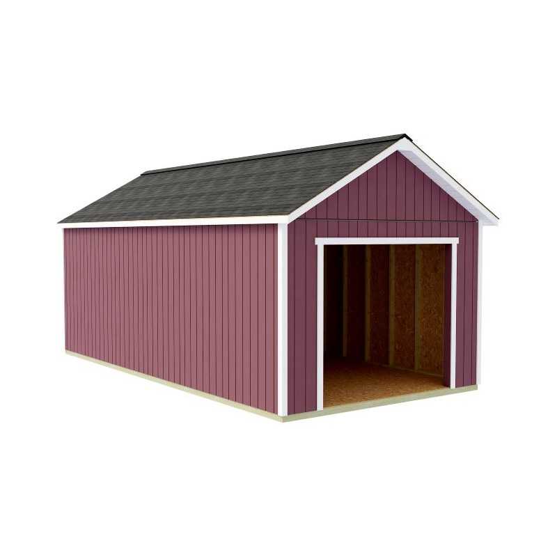 Best Barns Tailored Titan 12x20 Premium Pre-Cut Garage Kit - 6/12 Roof (TTITND20)
