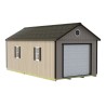 Best Barns Tailored Titan 12x16 Premium Pre-Cut Garage Kit - 6/12 Roof (TTITND16)