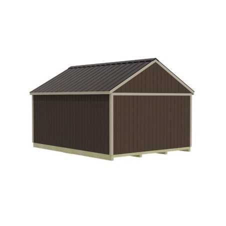 Crafter's Connection 12x16 Pre-Cut Shed - Centered Barn & Walk-In