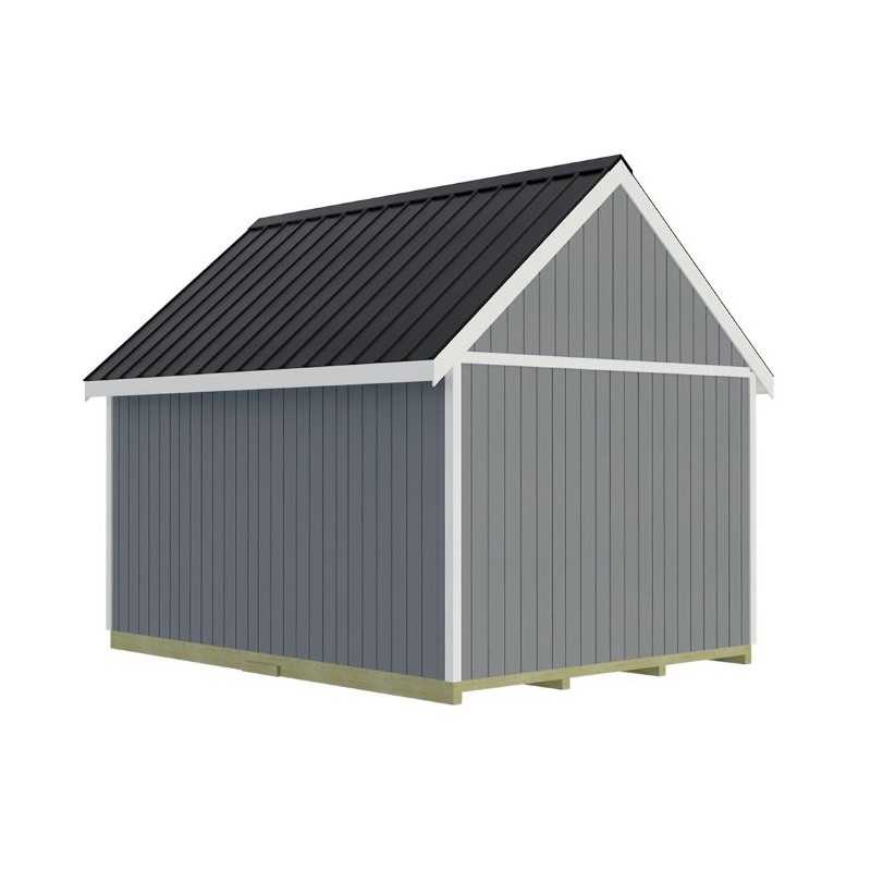 Best Barns Tailored Titan 12x16 Pre-Cut Garage Kit - Loft & Tall Roof (TTITND16LF)