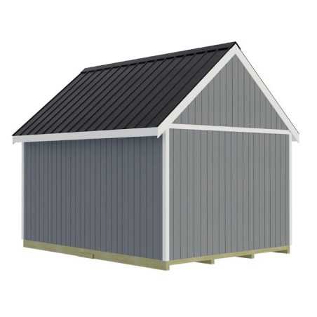 Best Barns Tailored Titan 12x16 Pre-Cut Garage Kit - Loft & Tall Roof (TTITND16LF)