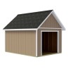 Best Barns Tailored Titan 12x16 Pre-Cut Garage Kit - Loft & Tall Roof (TTITND16LF)