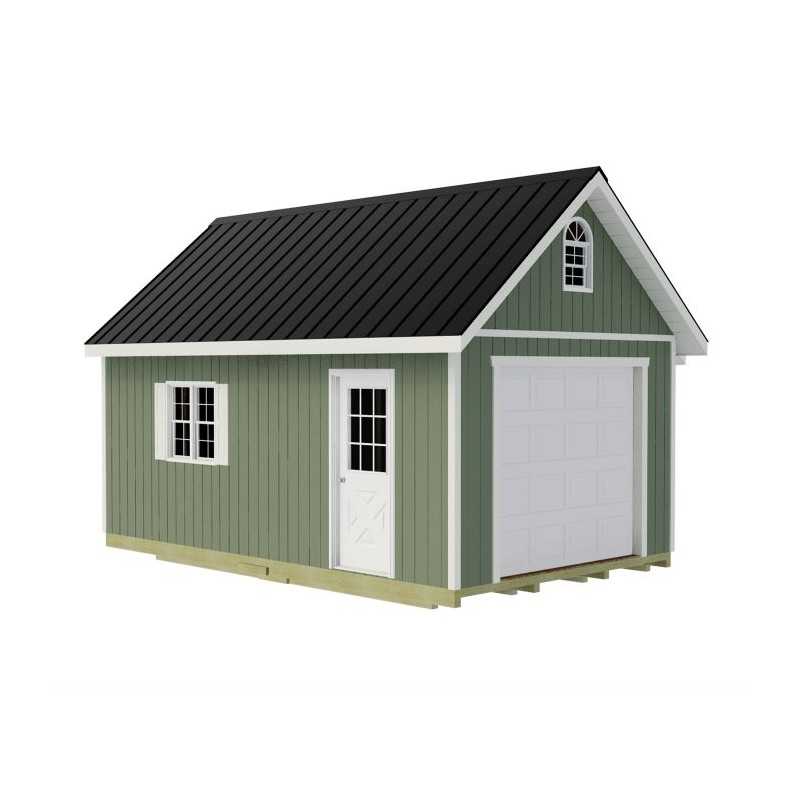 Best Barns Tailored Titan 12x20 Pre-Cut Garage Kit - Loft & Tall Roof (TTITND20LF)