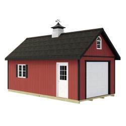 Best Barns Tailored Titan 12x24 Pre-Cut Garage Kit - Loft & Tall Roof (TTITND24LF)