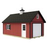 Best Barns Tailored Titan 12x24 Pre-Cut Garage Kit - Loft & Tall Roof (TTITND24LF)