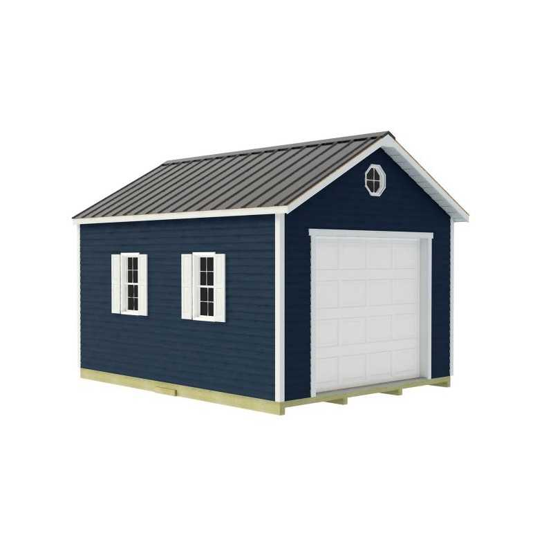 Best Barns Tailored Titan 12x16 Prep for Vinyl Garage Kit - Pre-Cut (TTITND16VL)