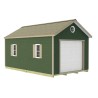 Best Barns Tailored Titan 12x16 Prep for Vinyl Garage Kit - Pre-Cut (TTITND16VL)