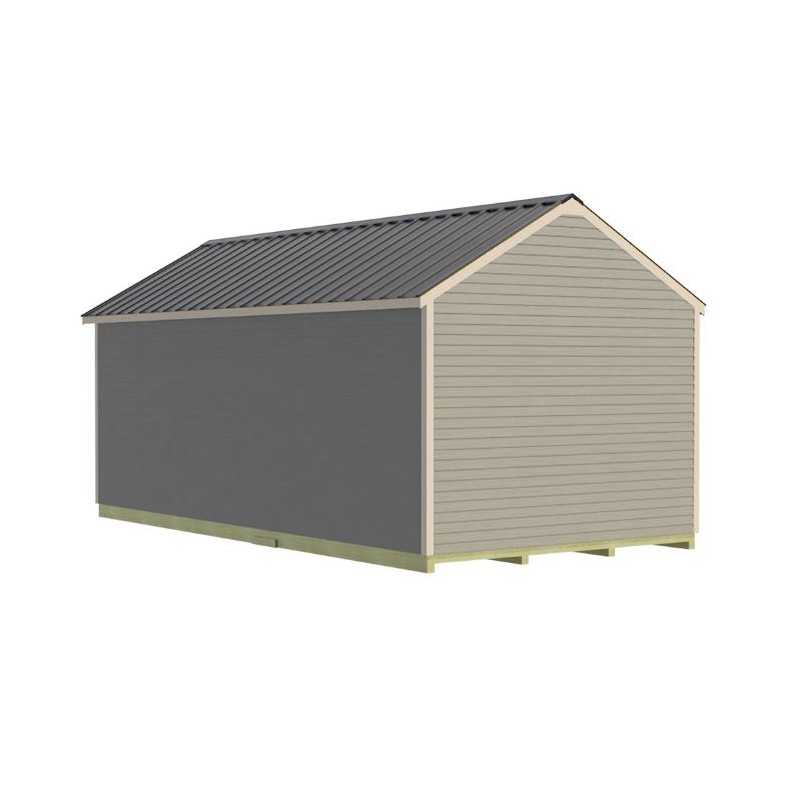 Best Barns Tailored Titan 12x24 Prep for Vinyl Garage Kit - Pre-Cut (TTITND24VL)