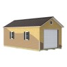 Best Barns Tailored Titan 12x24 Prep for Vinyl Garage Kit - Pre-Cut (TTITND24VL)